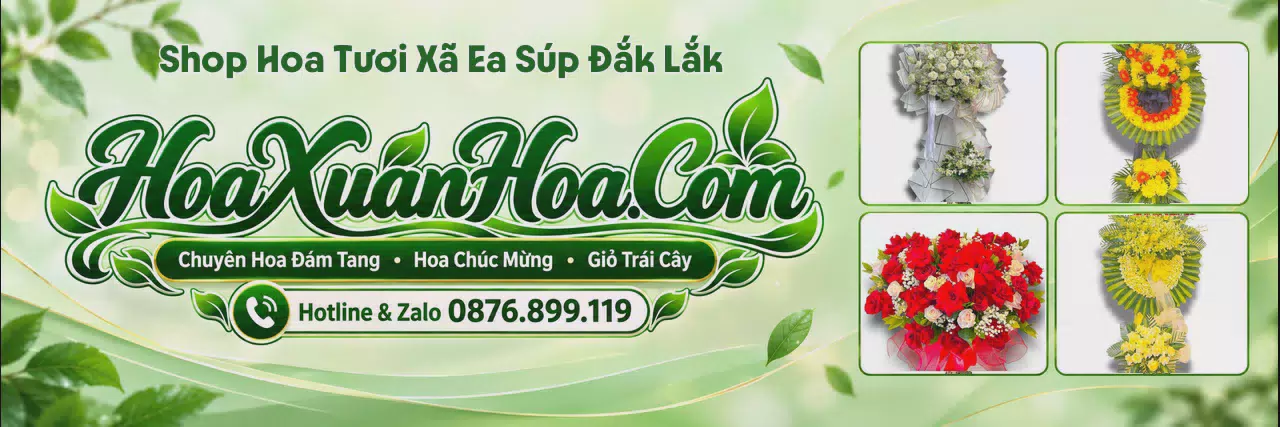 Ảnh bìa Shop Hoa Tươi Tại Xã Ea Súp Đắk Lắk - Tiệm Hoa Tươi Gần Đây