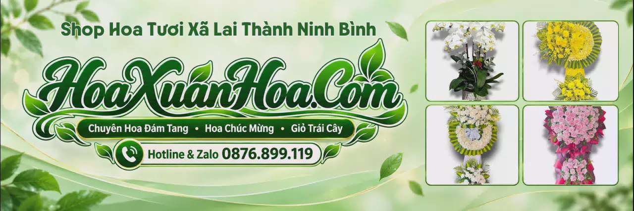 Ảnh bìa Shop Hoa Tươi Tại Xã Lai Thành Ninh Bình - Tiệm Hoa Tươi Giao Tận Nhà