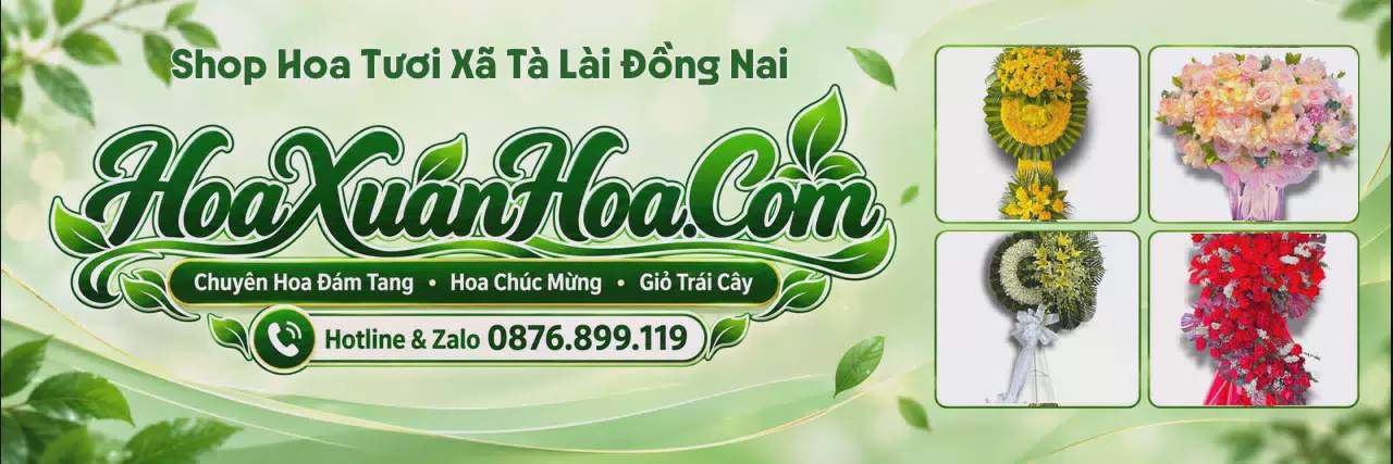 Ảnh bìa Tiệm Hoa Tươi Tại Xã Tà Lài Đồng Nai - Dịch Vụ Hoa Tươi Tận Nơi