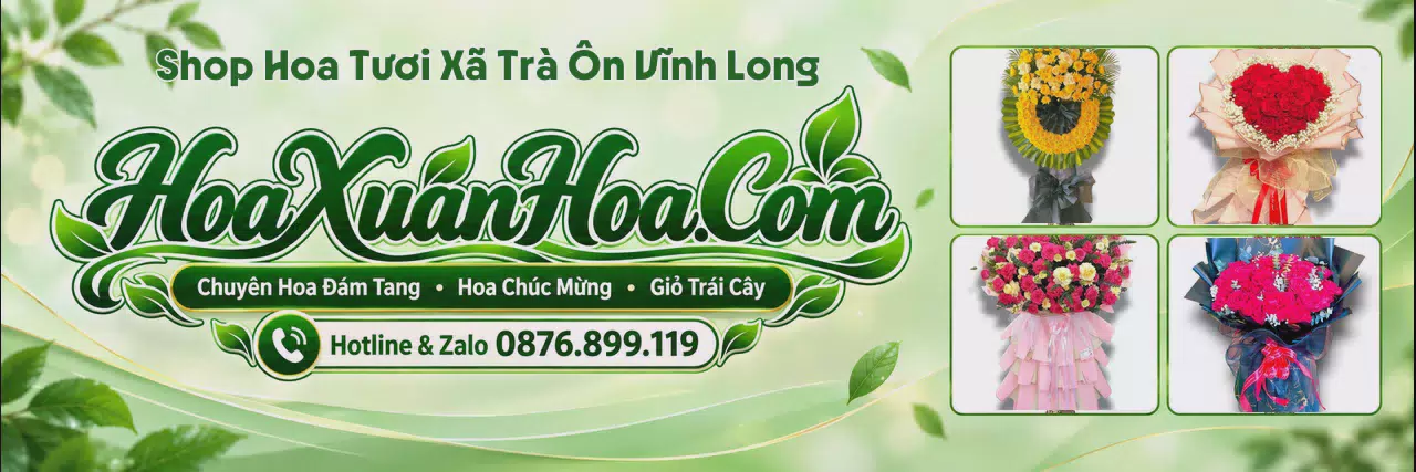 Ảnh bìa Shop Hoa Tươi Tại Xã Trà Ôn Vĩnh Long - Shop Hoa Tươi Đặt Trực Tuyến