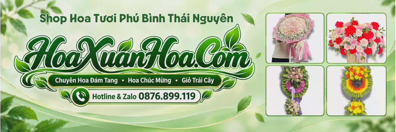 Ảnh bìa Shop Hoa Tươi Tại Phú Bình Thái Nguyên - Shop Hoa Tươi Đặt Trực Tuyến