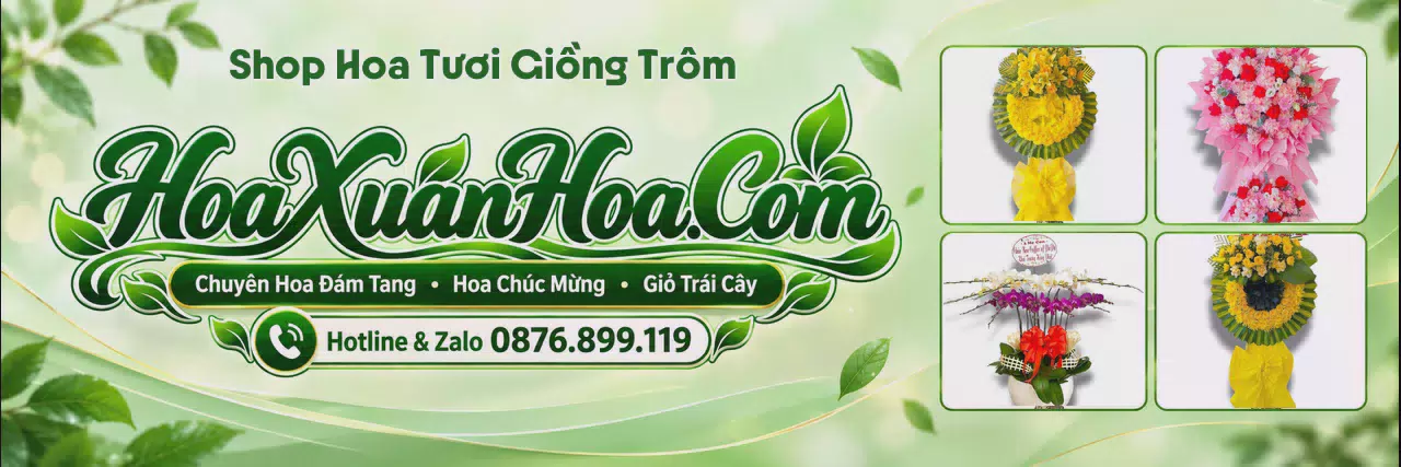 Ảnh bìa Tiệm Hoa Tươi Tại Giồng Trôm - Đặt Hoa Online Giao Tận Nhà