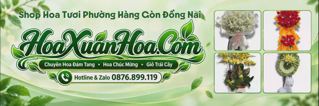 Ảnh bìa Tiệm Hoa Tươi Tại Phường Hàng Gòn Đồng Nai - Dịch Vụ Đặt Hoa Trực Tuyến