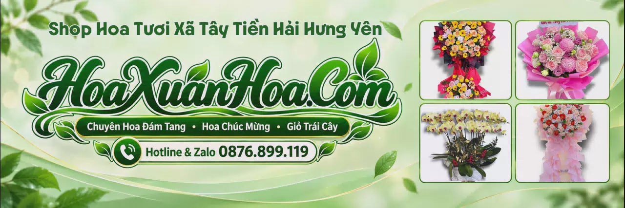 Ảnh bìa Tiệm Hoa Tươi Tại Xã Tây Tiền Hải Hưng Yên - Dịch Vụ Hoa Tươi Tận Nơi