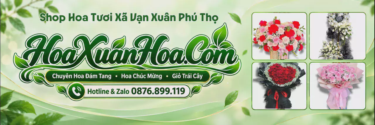Ảnh bìa Tiệm Hoa Tươi Tại Xã Vạn Xuân Phú Thọ - Tiệm Hoa Tươi Giao Tận Nhà