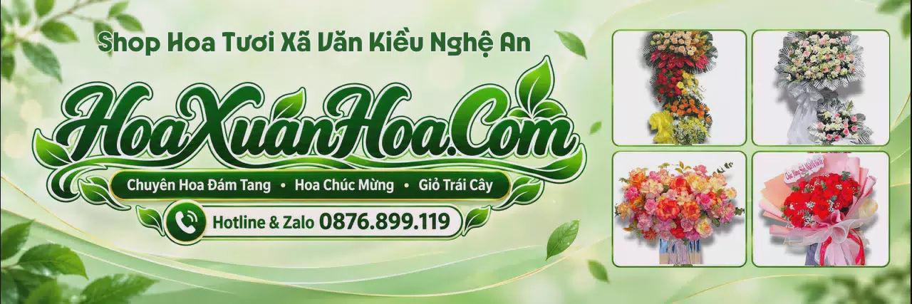 Ảnh bìa Tiệm Hoa Tươi Tại Xã Văn Kiều Nghệ An - Nhận Đặt Hoa Online