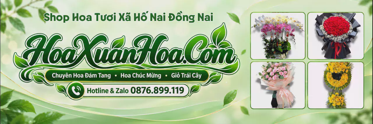 Ảnh bìa Cửa Hàng Hoa Tươi Tại Xã Hố Nai Đồng Nai - Đặt Hoa Tươi Trực Tuyến