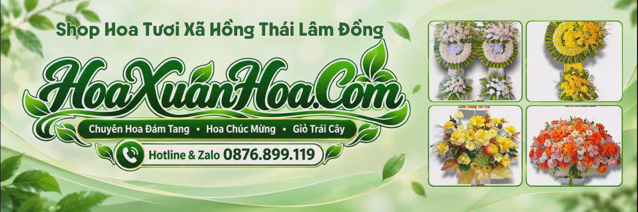 Ảnh bìa Shop Bán Hoa Tươi Tại Xã Hồng Thái Lâm Đồng - Shop Hoa Online Uy Tín