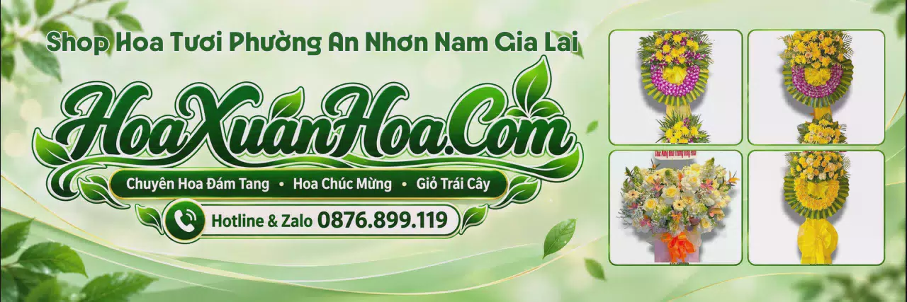 Ảnh bìa Cửa Hàng Bán Hoa Tươi Tại Phường An Nhơn Nam Gia Lai - Shop Hoa Tươi Giao Trong Ngày