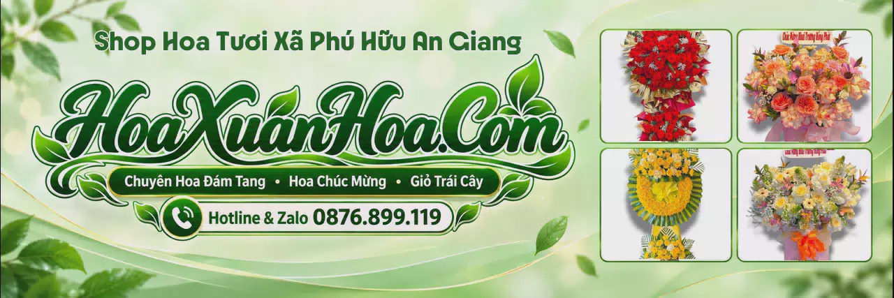 Ảnh bìa Shop Hoa Tươi Tại Xã Phú Hữu An Giang - Đặt Hoa Tươi Nhanh Chóng