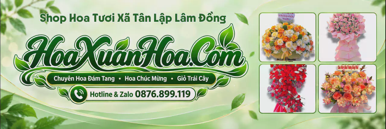Ảnh bìa Tiệm Hoa Tươi Tại Xã Tân Lập Lâm Đồng - Đặt Hoa Tươi Giao Tận Nơi