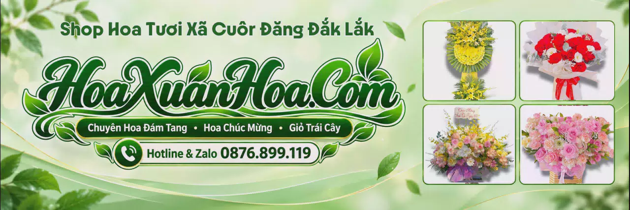 Ảnh bìa Cửa Hàng Bán Hoa Tươi Tại Xã Cuôr Đăng Đắk Lắk - Shop Hoa Tươi Giao Trong Ngày