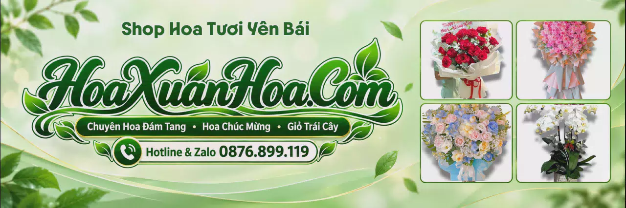 Ảnh bìa Cửa Hàng Hoa Tươi Tại Yên Bái - Đặt Hoa Nhanh Trong Ngày