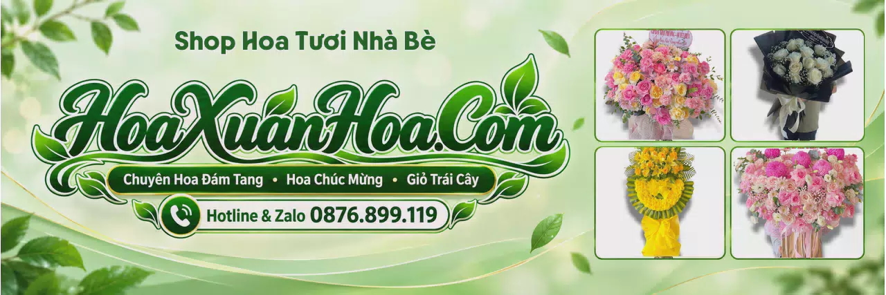 Ảnh bìa Shop Hoa Tươi Tại Nhà Bè - Đặt Hoa Online Giao Tận Nhà