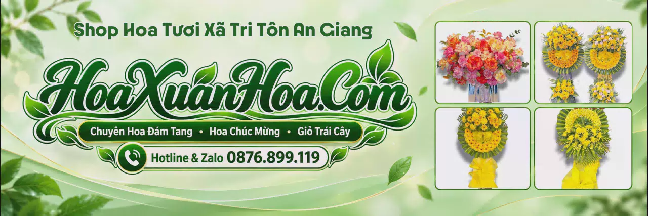 Ảnh bìa Tiệm Hoa Tươi Tại Xã Tri Tôn An Giang - Đặt Hoa Online Giao Nhanh