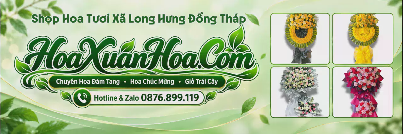 Ảnh bìa Đặt Hoa Tươi Tại Xã Long Hưng Đồng Tháp - Đặt Hoa Tươi Online