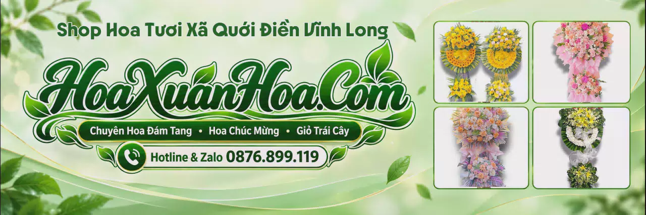 Ảnh bìa Cửa Hàng Hoa Tươi Tại Xã Quới Điền Vĩnh Long - Giao Hoa Nhanh Trong 2 Giờ
