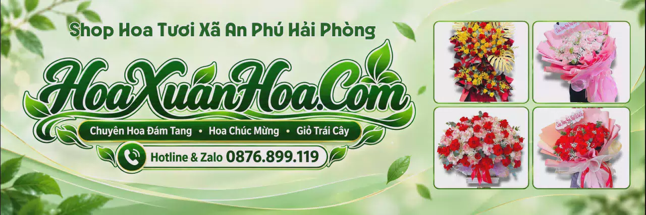 Ảnh bìa Tiệm Hoa Tươi Tại Xã An Phú Hải Phòng - Tiệm Hoa Nhận Giao Tận Nơi