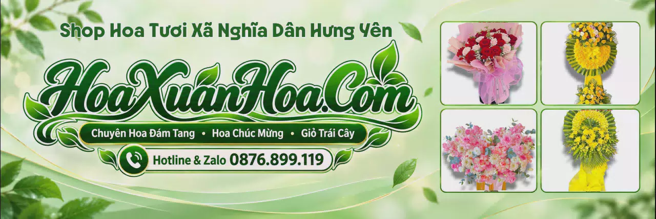 Ảnh bìa Cửa Hàng Bán Hoa Tươi Tại Xã Nghĩa Dân Hưng Yên - Đặt Hoa Tươi Trực Tuyến