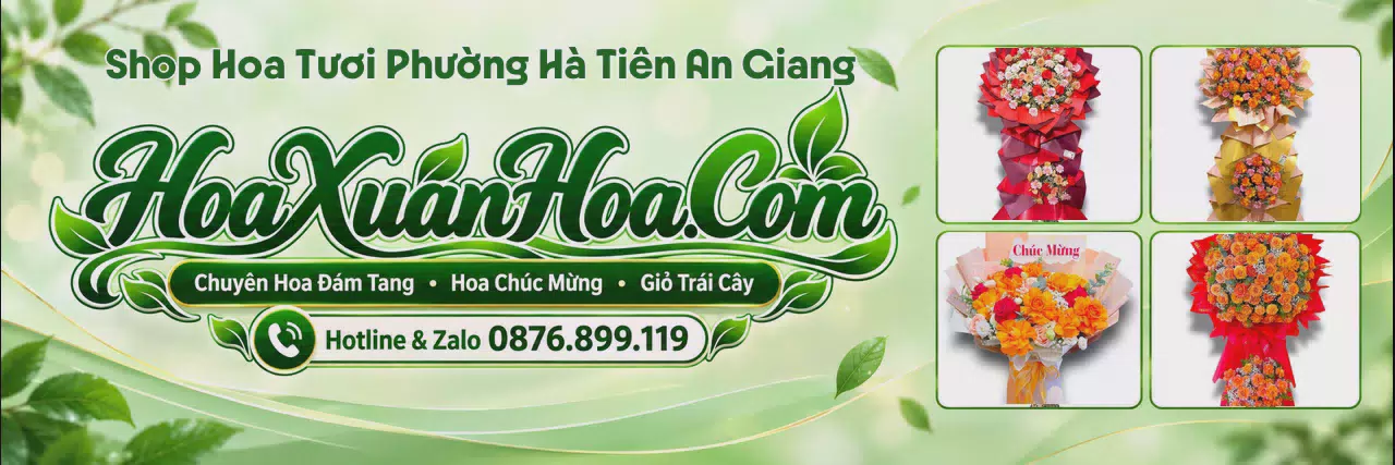 Ảnh bìa Tiệm Hoa Tươi Tại Phường Hà Tiên An Giang - Dịch Vụ Hoa Tươi Giao Nhanh