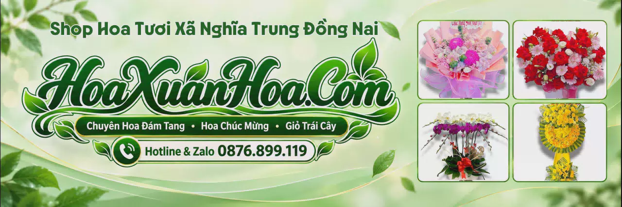 Ảnh bìa Cửa Hàng Hoa Tươi Tại Xã Nghĩa Trung Đồng Nai - Tiệm Hoa Nhận Giao Tận Nơi