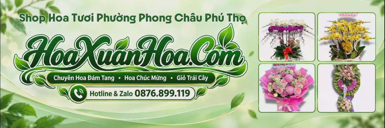 Ảnh bìa Đặt Hoa Tươi Tại Phường Phong Châu Phú Thọ - Đặt Hoa Online Giao Nhanh