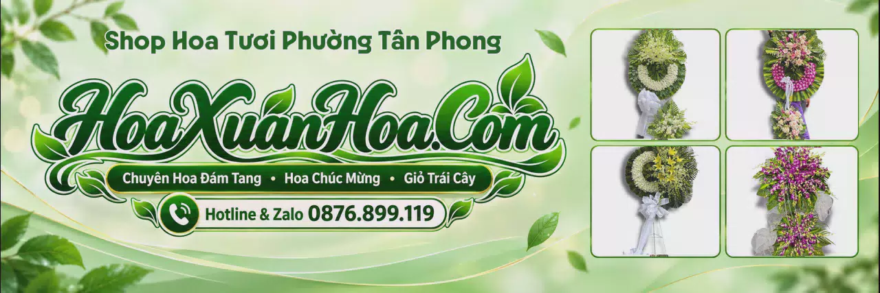 Ảnh bìa Shop Hoa Tươi Tại Phường Tân Phong - Shop Hoa Nhận Đơn Online