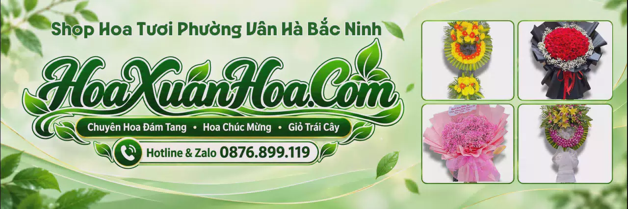 Ảnh bìa Tiệm Hoa Tươi Tại Phường Vân Hà Bắc Ninh - Shop Hoa Giao Tận Nhà