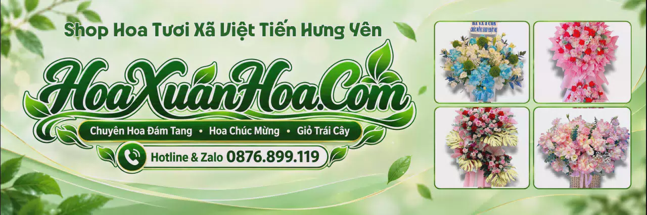 Ảnh bìa Shop Hoa Tươi Tại Xã Việt Tiến Hưng Yên - Shop Hoa Tươi Giao Trong Ngày