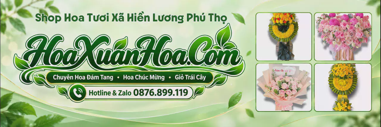 Ảnh bìa Shop Hoa Tươi Tại Xã Hiền Lương Phú Thọ - Dịch Vụ Đặt Hoa Trực Tuyến