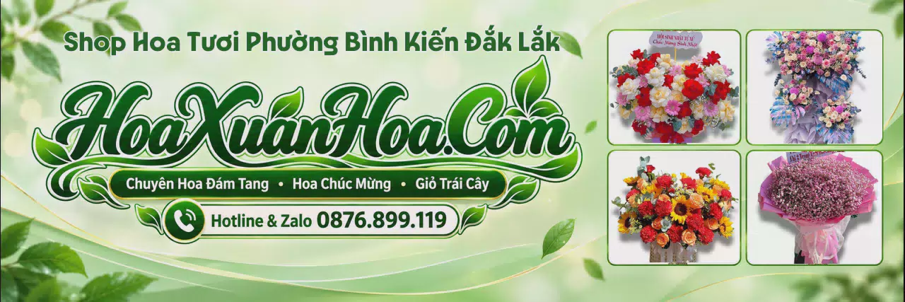 Ảnh bìa Cửa Hàng Hoa Tươi Tại Phường Bình Kiến Đắk Lắk - Giao Hoa Nhanh Trong 2 Giờ