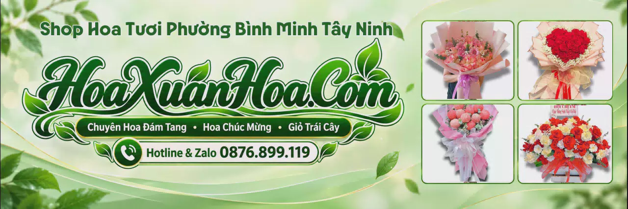 Ảnh bìa Shop Bán Hoa Tươi Tại Phường Bình Minh Tây Ninh - Shop Hoa Giao Nhanh Trong Ngày