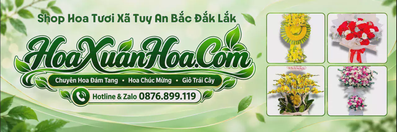 Ảnh bìa Tiệm Hoa Tươi Tại Xã Tuy An Bắc Đắk Lắk - Đặt Hoa Tươi Nhanh Chóng
