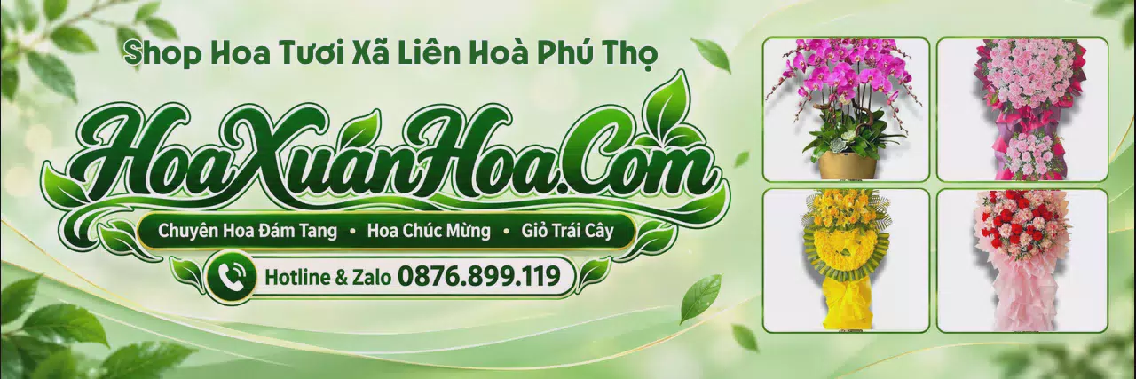 Ảnh bìa Shop Bán Hoa Tươi Tại Xã Liên Hoà Phú Thọ - Giao Hoa Tận Địa Chỉ