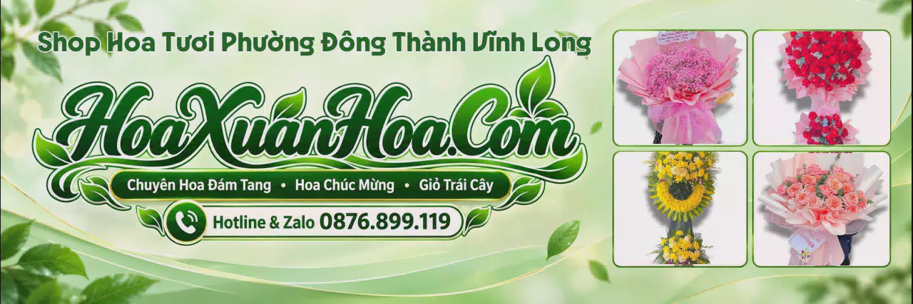 Ảnh bìa Tiệm Hoa Tươi Tại Phường Đông Thành Vĩnh Long - Tiệm Hoa Giao Hoa Tận Nhà