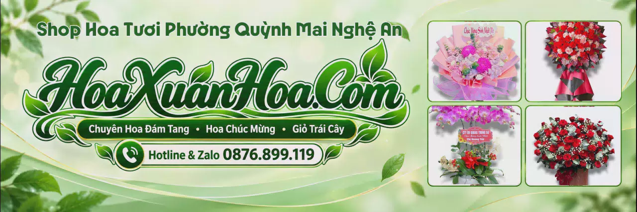 Ảnh bìa Đặt Hoa Tươi Tại Phường Quỳnh Mai Nghệ An - Giao Hoa Tận Địa Chỉ