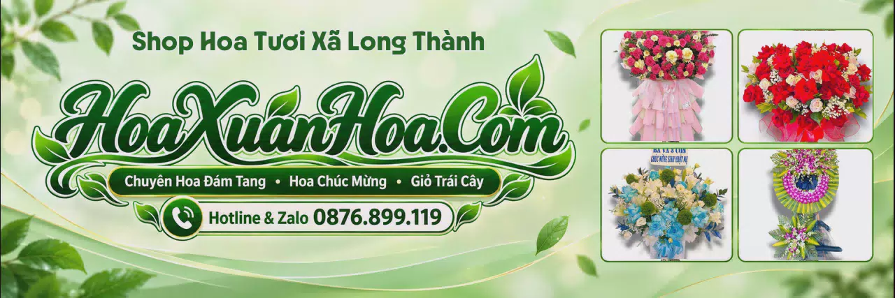 Ảnh bìa Shop Hoa Tươi Tại Xã Long Thành - Đặt Hoa Tươi Giao Tận Nơi