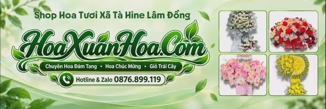 Ảnh bìa Tiệm Hoa Tươi Tại Xã Tà Hine Lâm Đồng - Đặt Hoa Online Tiện Lợi