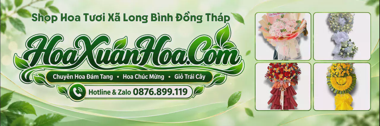 Ảnh bìa Tiệm Hoa Tươi Tại Xã Long Bình Đồng Tháp - Đặt Hoa Dễ Dàng Nhanh Chóng