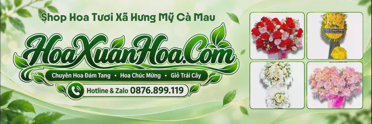Ảnh bìa Đặt Hoa Tươi Tại Xã Hưng Mỹ Cà Mau - Đặt Hoa Tươi Giao Tận Nơi