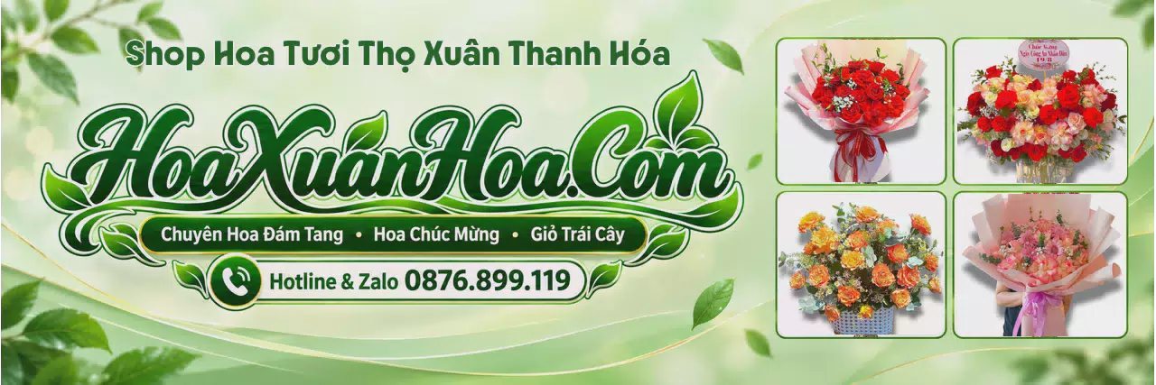 Ảnh bìa Shop Hoa Tươi Tại Thọ Xuân Thanh Hóa - Đặt Hoa Nhanh Trong Ngày