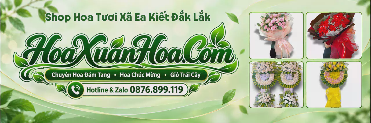 Ảnh bìa Đặt Hoa Tươi Tại Xã Ea Kiết Đắk Lắk - Đặt Hoa Tươi Nhanh Chóng