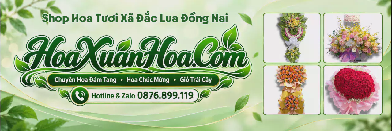 Ảnh bìa Shop Hoa Tươi Tại Xã Đắc Lua Đồng Nai - Tiệm Hoa Giao Hoa Tận Nhà