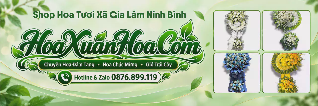 Ảnh bìa Tiệm Hoa Tươi Tại Xã Gia Lâm Ninh Bình - Giao Hoa Nhanh Chóng