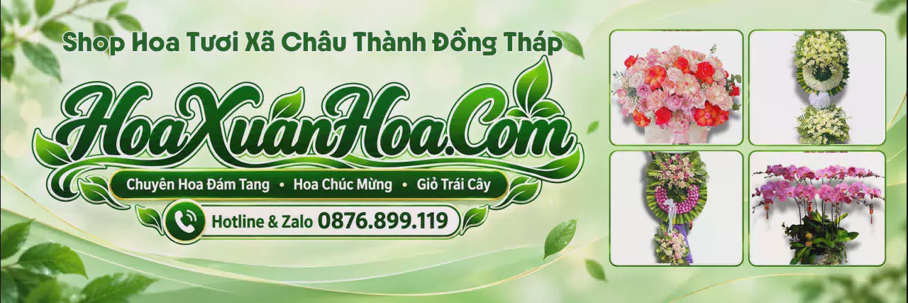 Ảnh bìa Tiệm Hoa Tươi Tại Xã Châu Thành Đồng Tháp - Giao Hoa Nhanh Trong 2 Giờ