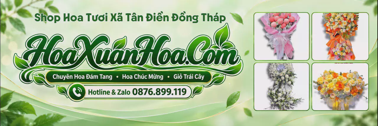Ảnh bìa Shop Hoa Tươi Tại Xã Tân Điền Đồng Tháp - Giao Hoa Tận Nơi