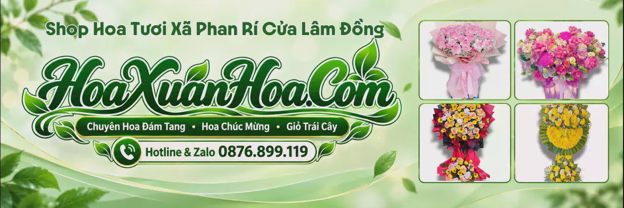 Ảnh bìa Tiệm Hoa Tươi Tại Xã Phan Rí Cửa Lâm Đồng - Tiệm Hoa Nhận Giao Tận Nơi