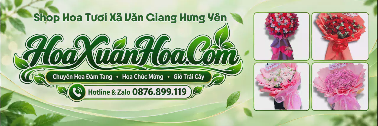 Ảnh bìa Tiệm Hoa Tươi Tại Xã Văn Giang Hưng Yên - Dịch Vụ Hoa Tươi Tận Nơi