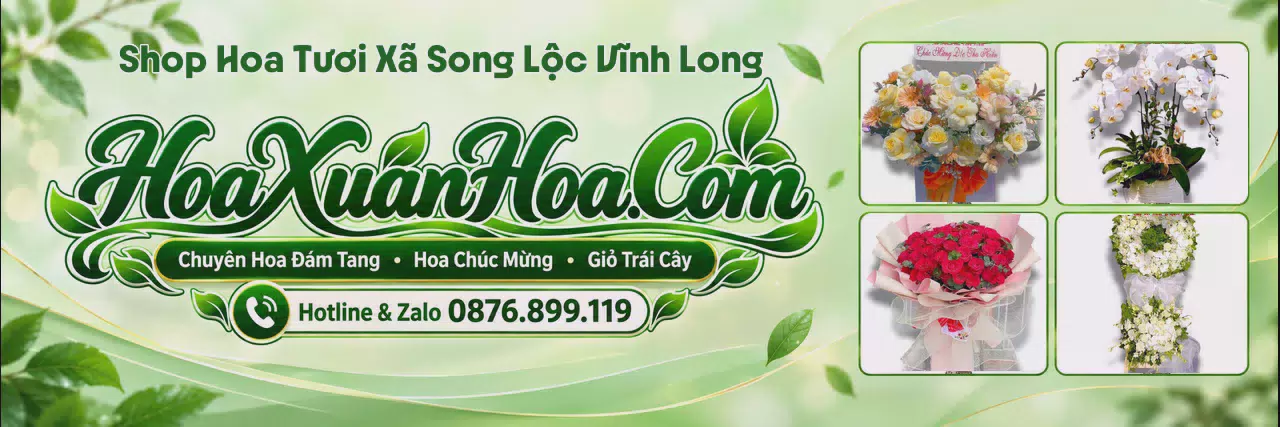 Ảnh bìa Shop Hoa Tươi Tại Xã Song Lộc Vĩnh Long - Dịch Vụ Đặt Hoa Trực Tuyến