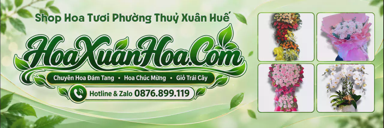 Ảnh bìa Tiệm Hoa Tươi Tại Phường Thuỷ Xuân Huế - Giao Hoa Nhanh Trong 2 Giờ